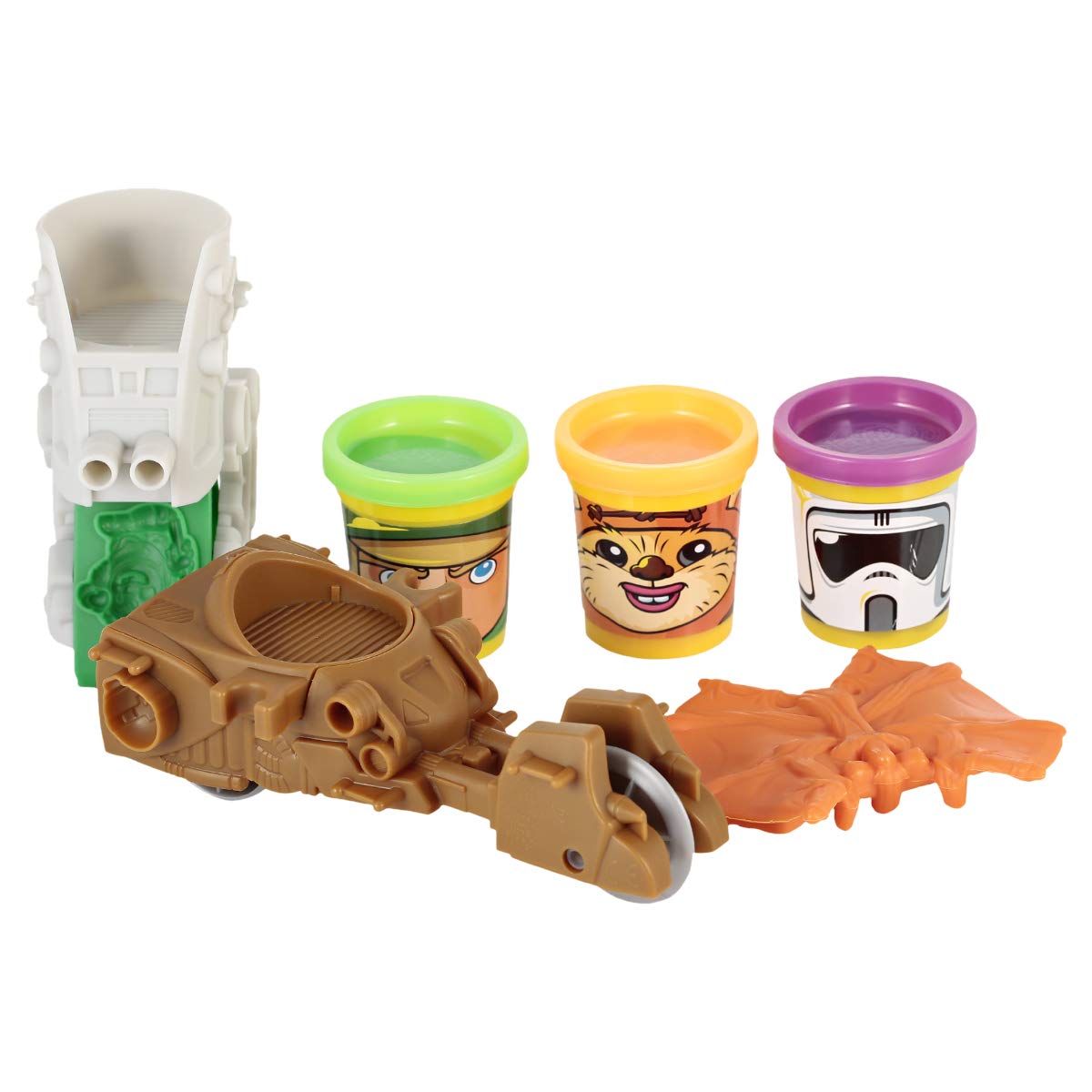 Star Wars Play Doh Can Heads Mission on Endor