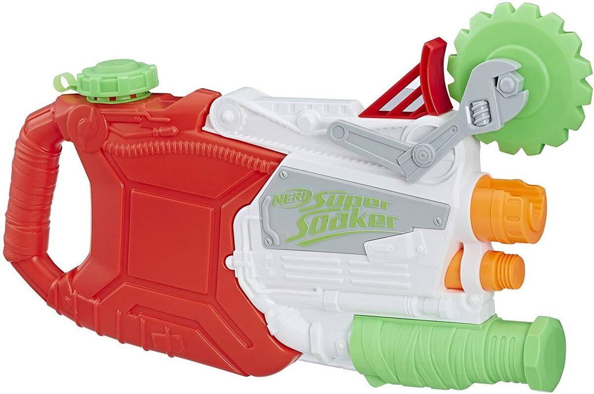 NERF SUPER SOAKER ZOMBIE STRIKE RIPSTORM PUMP ACTION FIRING HOLDS 1.4L