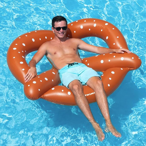 Giant Inflatable Prezel Float 181X136CM