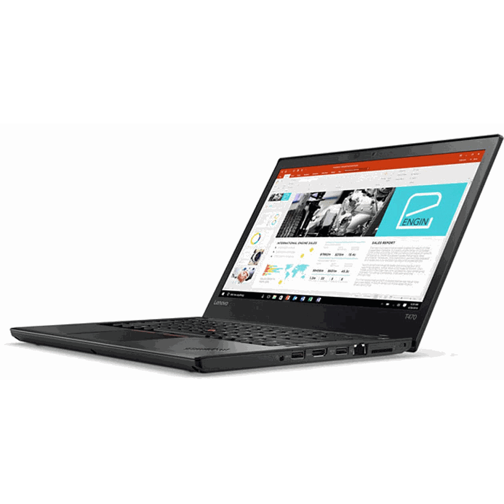 Lenovo T470 Laptop A Intel i5 2.6 Ghz 16GB Memory Win10 Pro 256GB NvMe 14 inch Intel UHD Graphics 620