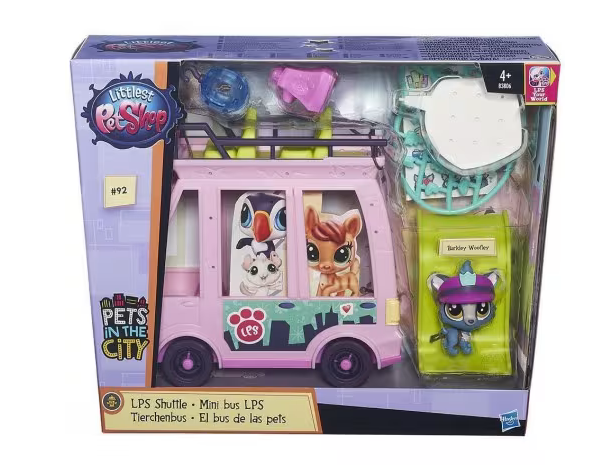 Hasbro Littlest Pet Shop LPS Shuttle Mini Bus B3806