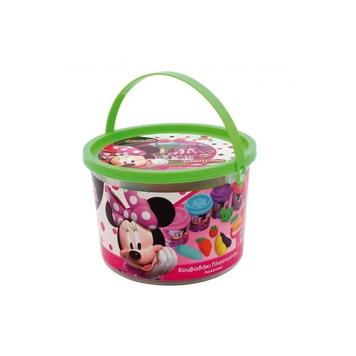 As company Play Doh Minnie Bucket With Jars Lids Molds And Tools