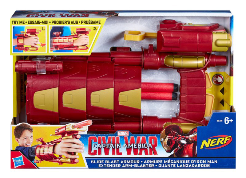 Iron Man Nerf Slide Blast Armour