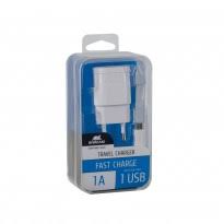 Rivacase Wall Charger Fast Charge 1A 1USB White