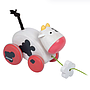 Janod wooden toy with string Zigolo